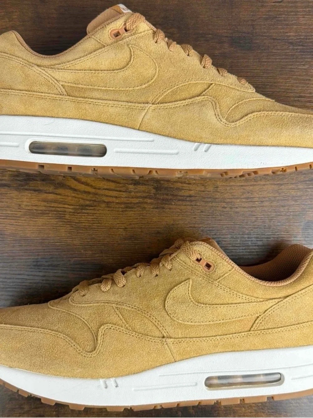 Nike Air Max 1 Premium Flax Wheat 2017 Size 13 875844-203 Men’s Sneakers OG Rare